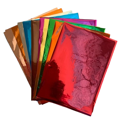 Ensemble de feuilles de 10 couleurs mélangées 