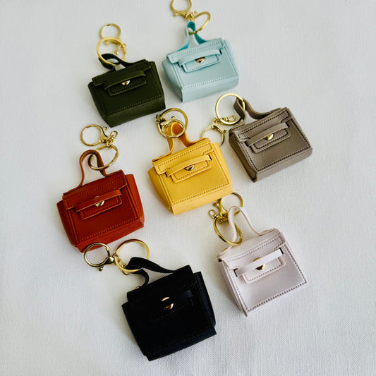Mini handbag keychain