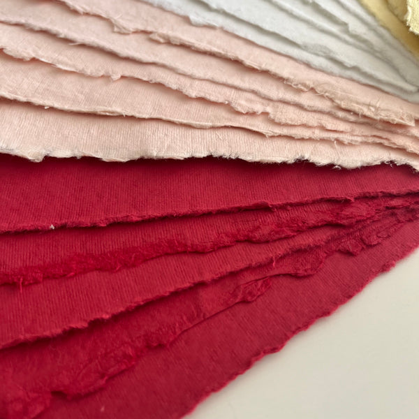 Deckled edge paper set – Oriandcalli