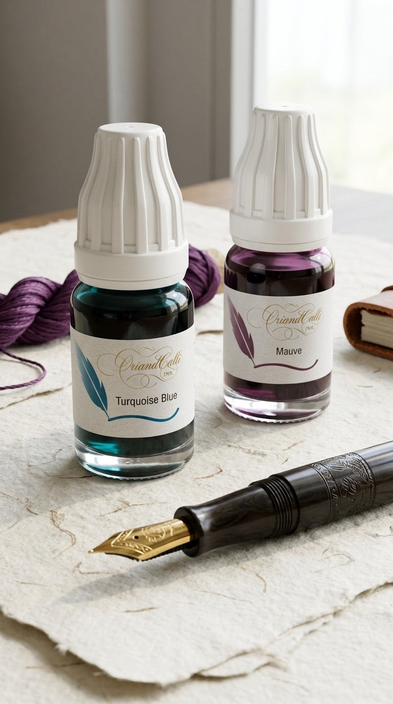 Fountain pen ink set -3 - Oriandcalli