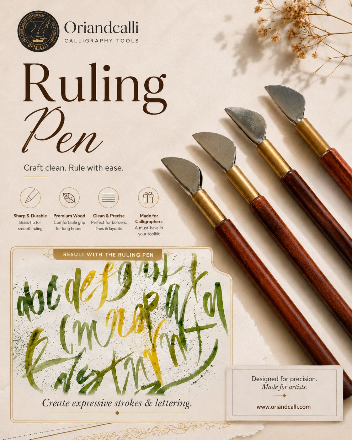 Ruling pen