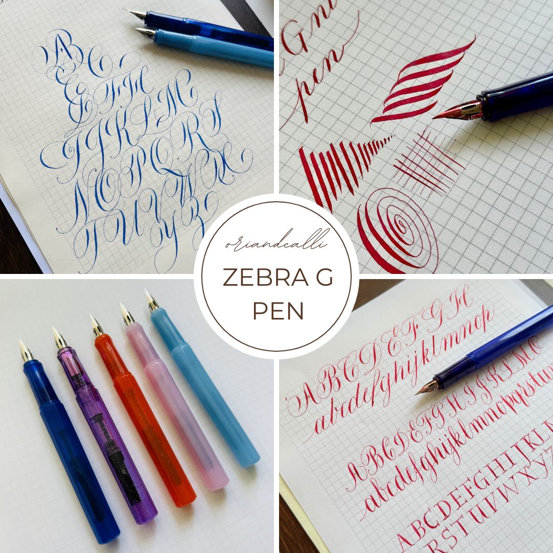 Zebra G nib calligraphy pen