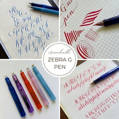 Zebra G nib calligraphy pen