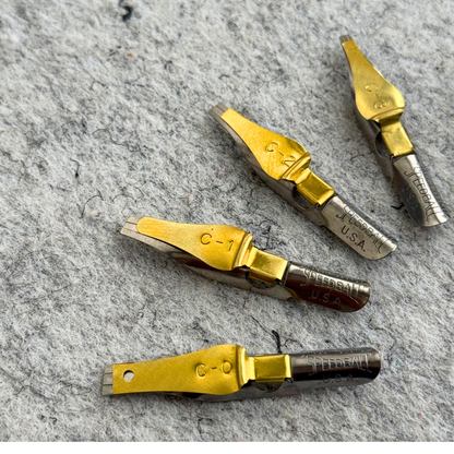 speedball C-series Broad edge nibs