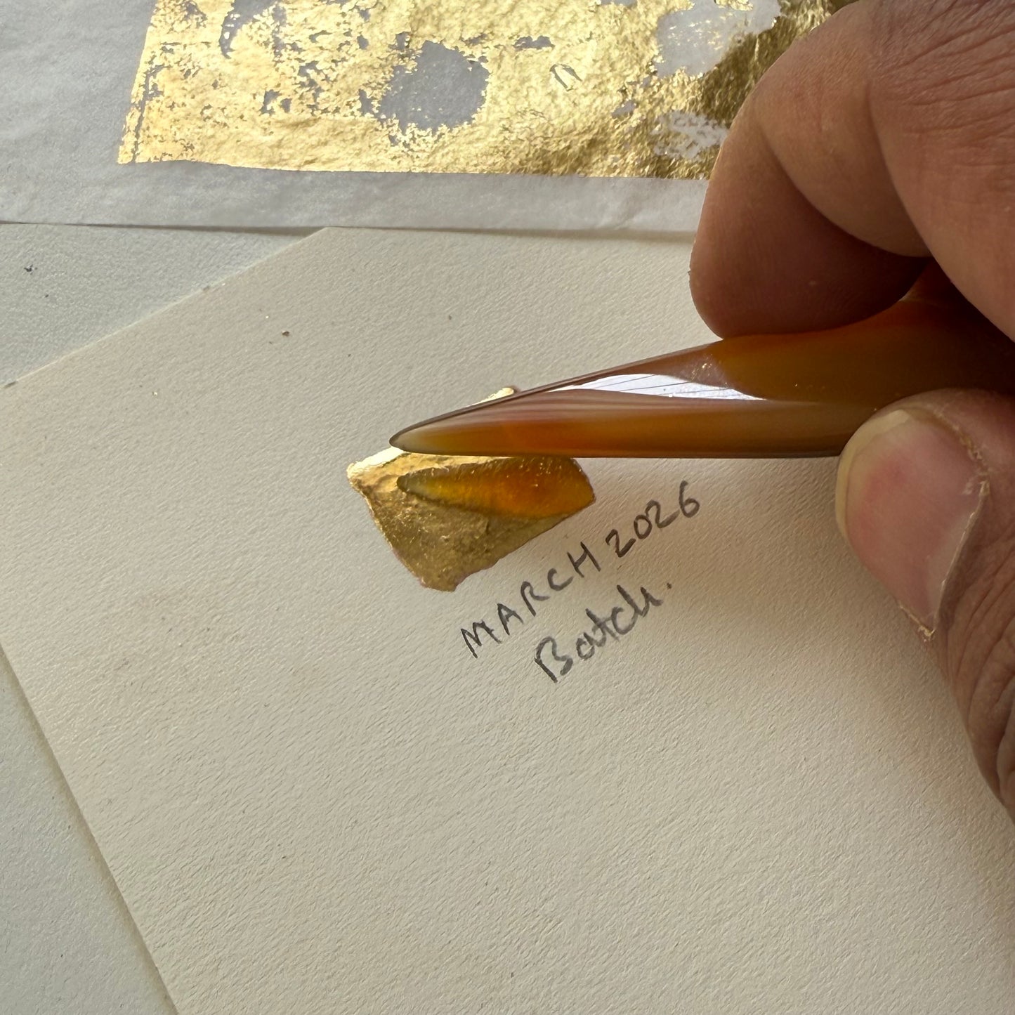 Gilding gesso - Oriandcalli