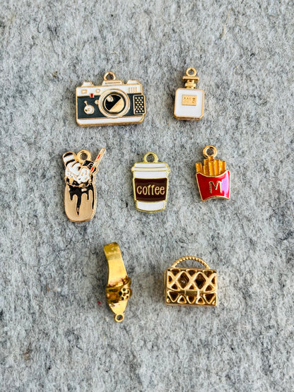 Metal charm set- 3