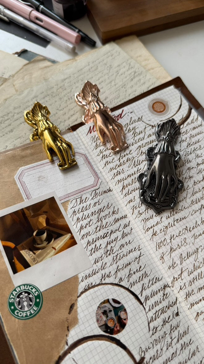 Vintage hand clip – Oriandcalli