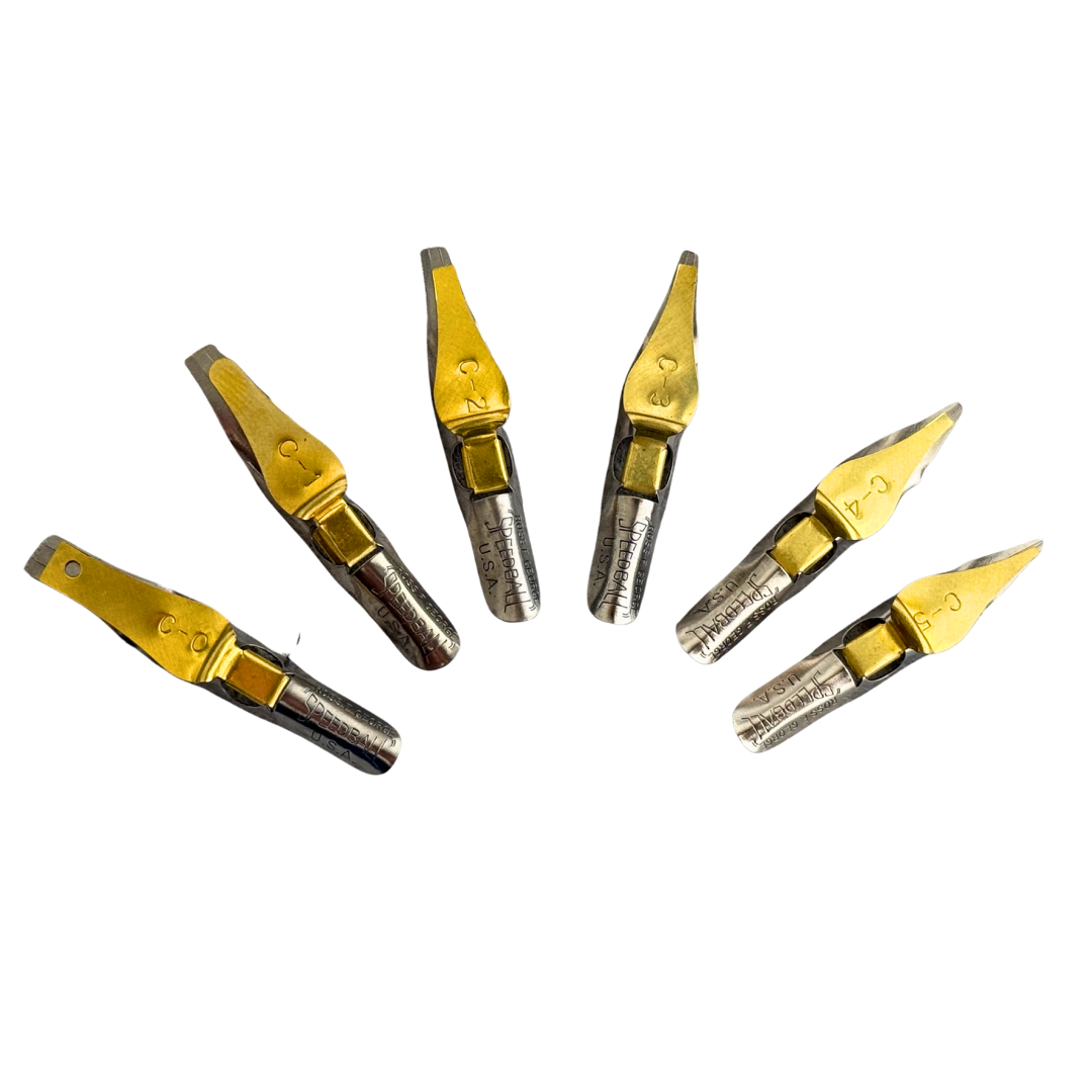 speedball C-series Broad edge nibs
