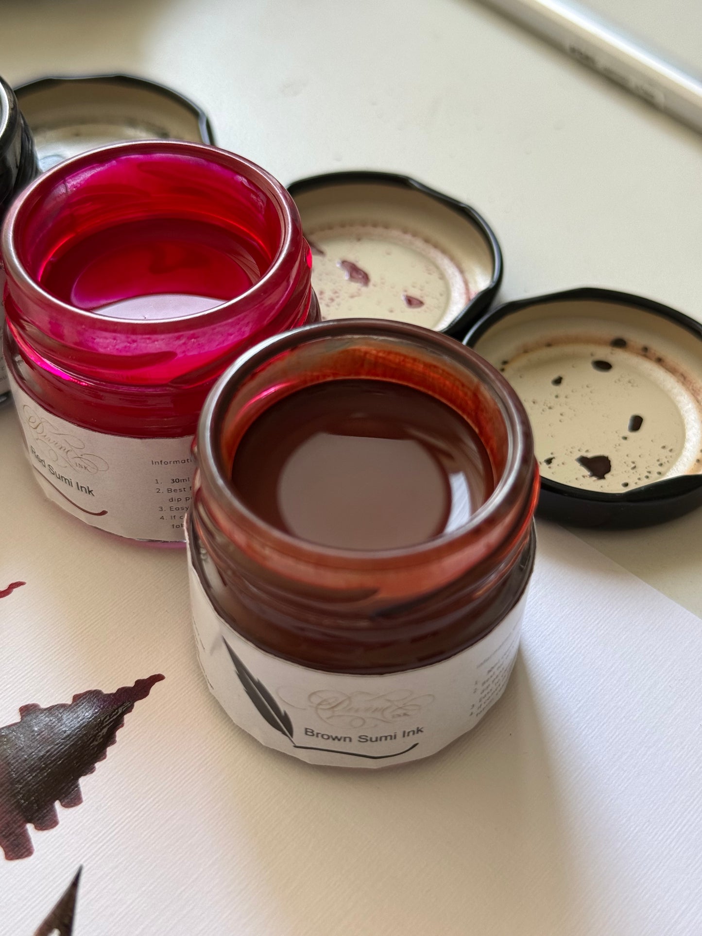 Sumi inks 30ml - Oriandcalli