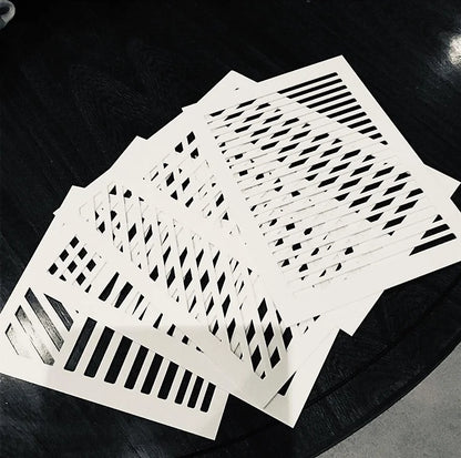 Copperplate Stencil set - Oriandcalli