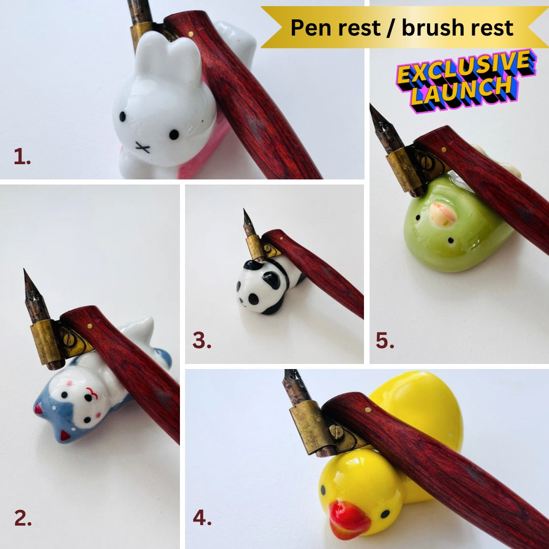 Pen rest / brush rest