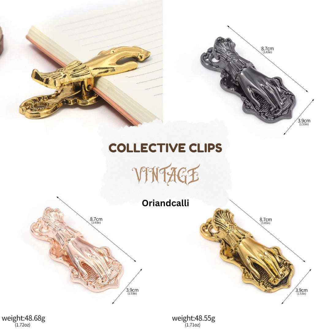 Vintage hand clip – Oriandcalli