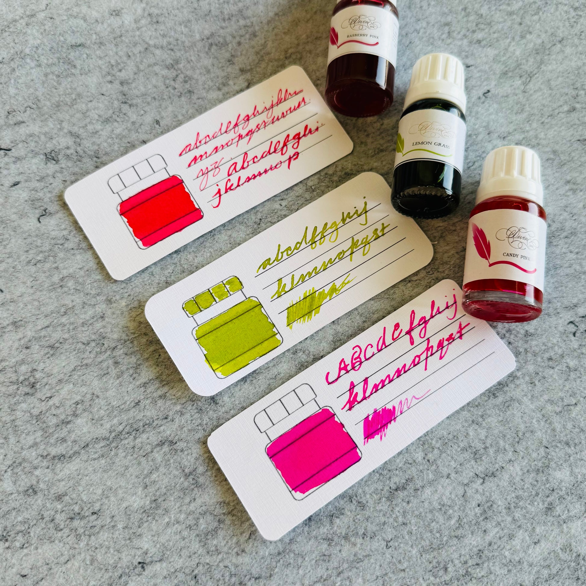 Dreaming ink samplers - Oriandcalli
