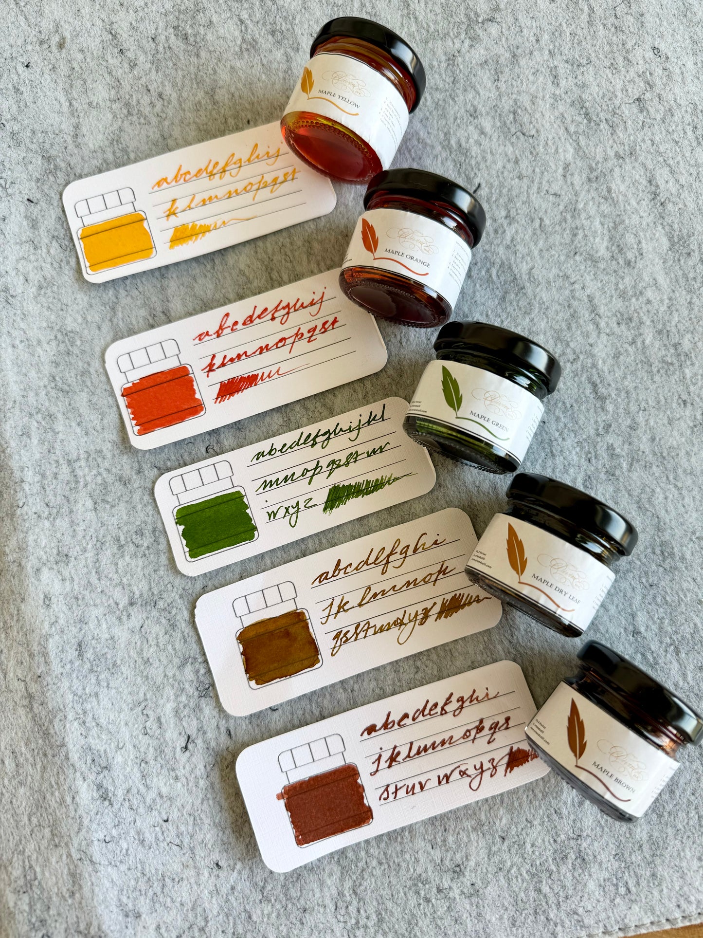 Fountain pen ink- 2 - Oriandcalli