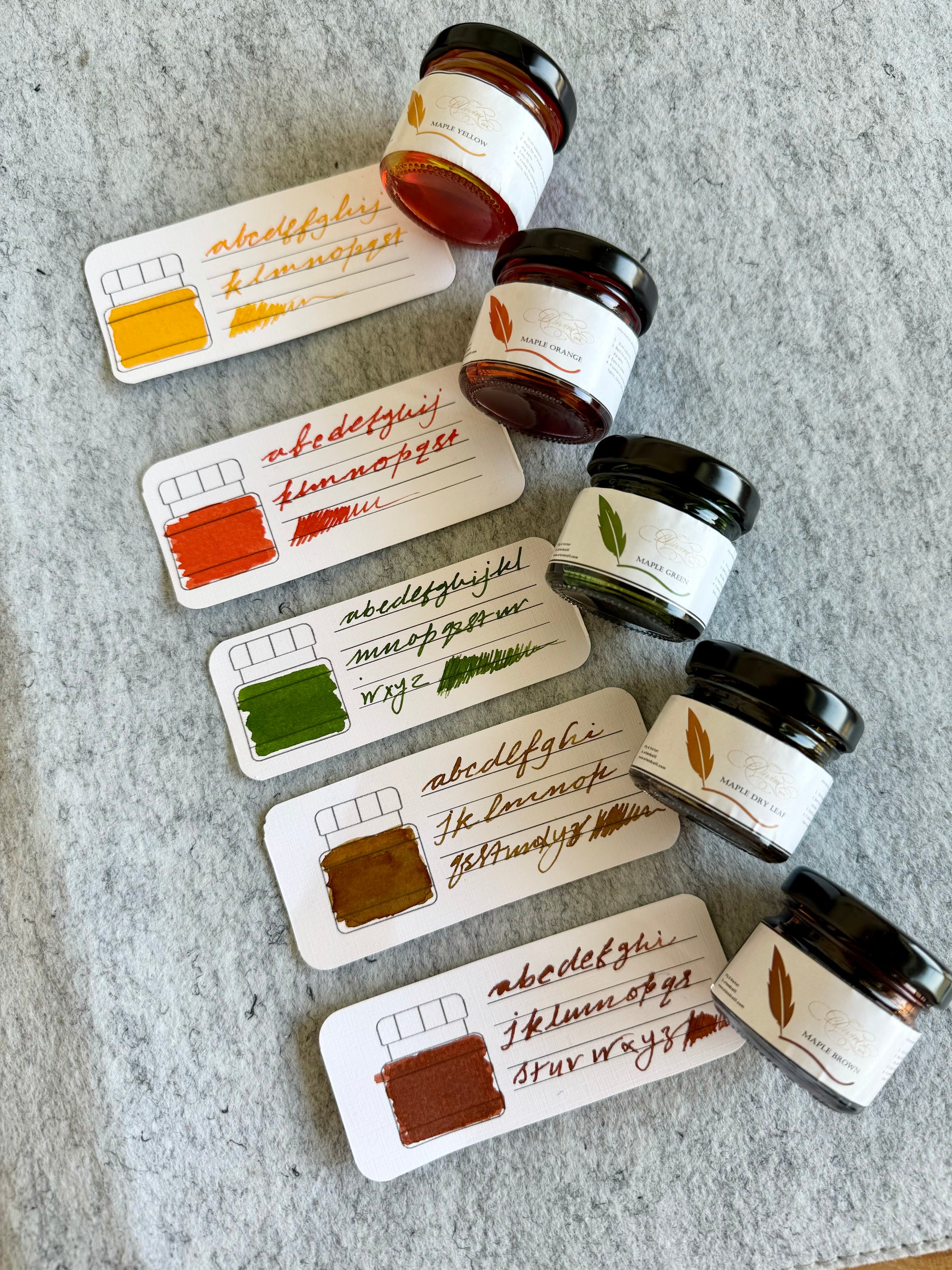 Fountain pen ink- 2 - Oriandcalli