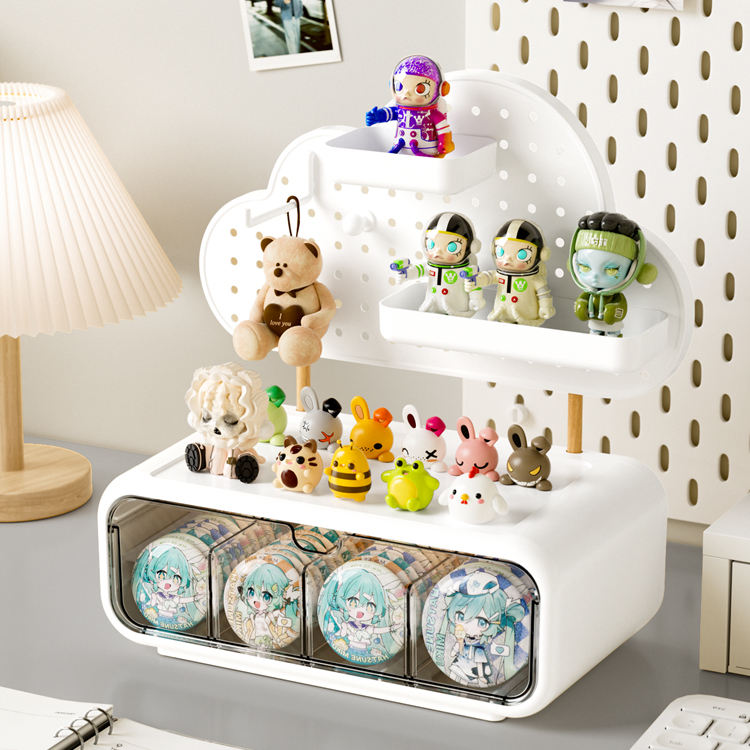 Storage Box With Drawer Cloud Shape