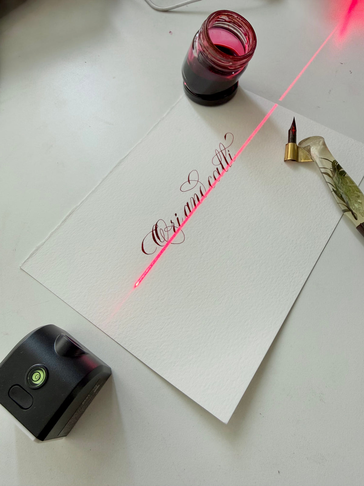 Calligraphy Laser Liner