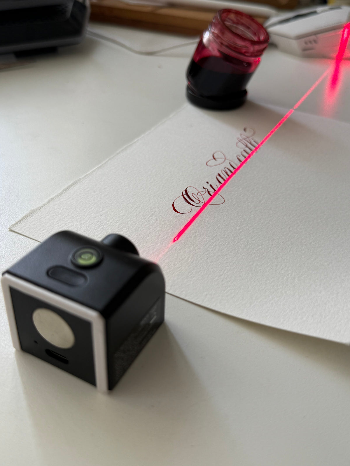 Calligraphy Laser Liner