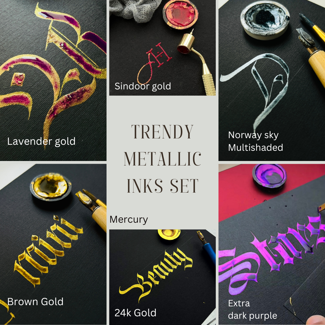 Metallic Inks – Oriandcalli
