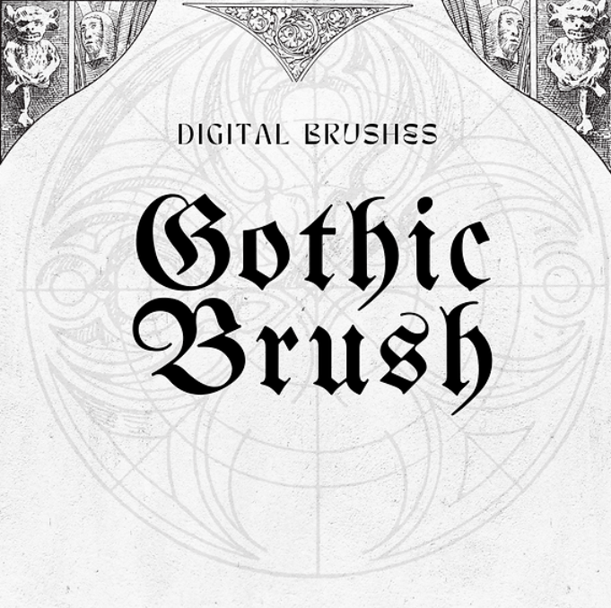 Gotich Calligraphy Brushes