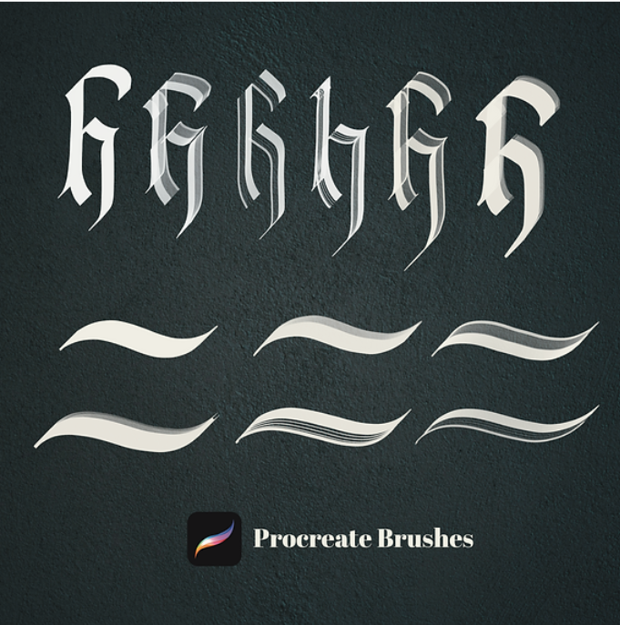Gotich Calligraphy Brushes
