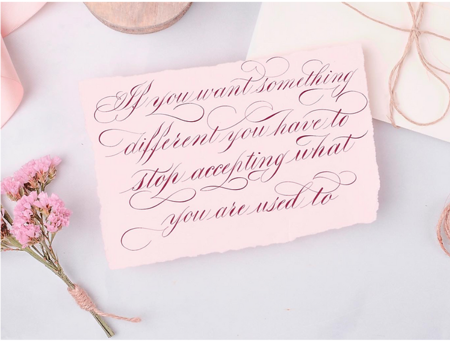 Copperplate Calligraphy Brush for ipad