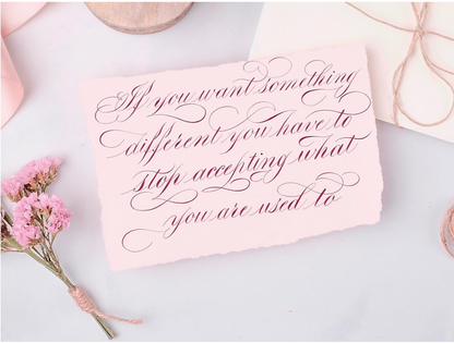 Copperplate Calligraphy Brush for ipad