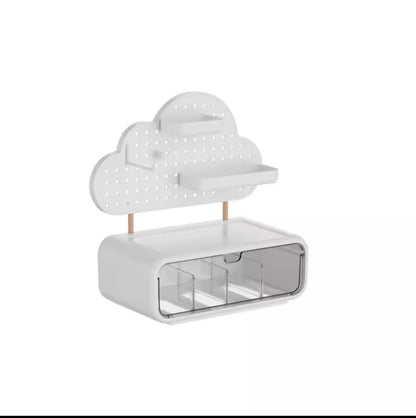 Storage Box With Drawer Cloud Shape