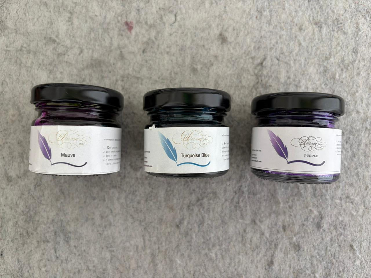 Fountain pen ink set -3 - Oriandcalli