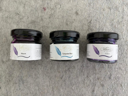 Fountain pen ink set -3 - Oriandcalli