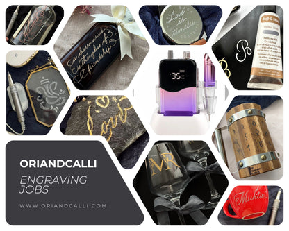 Engraver (Portable & Rechargeable) - Oriandcalli