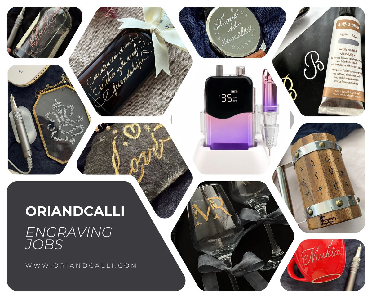 Engraver (Portable & Rechargeable) - Oriandcalli