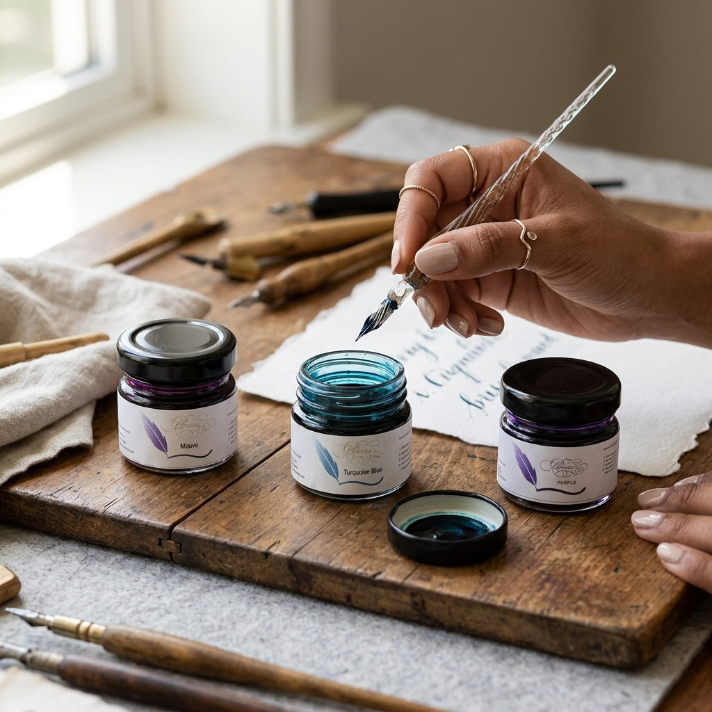 Fountain pen ink set -3 - Oriandcalli