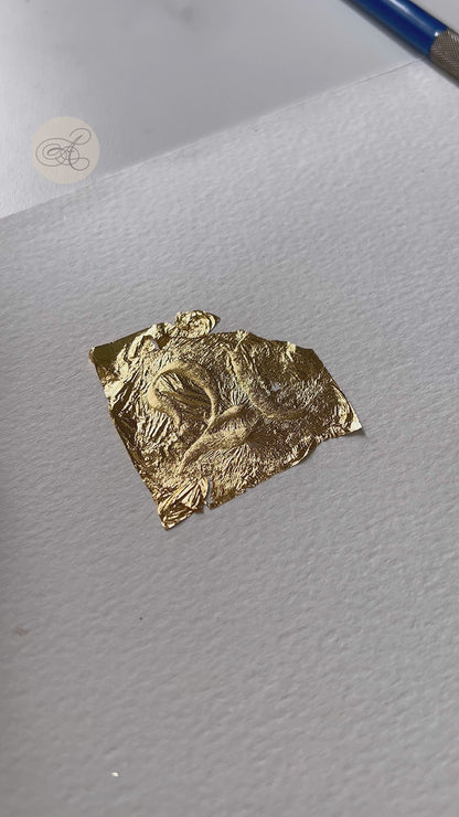 24k Loose Gold Leaf (8*8cm)