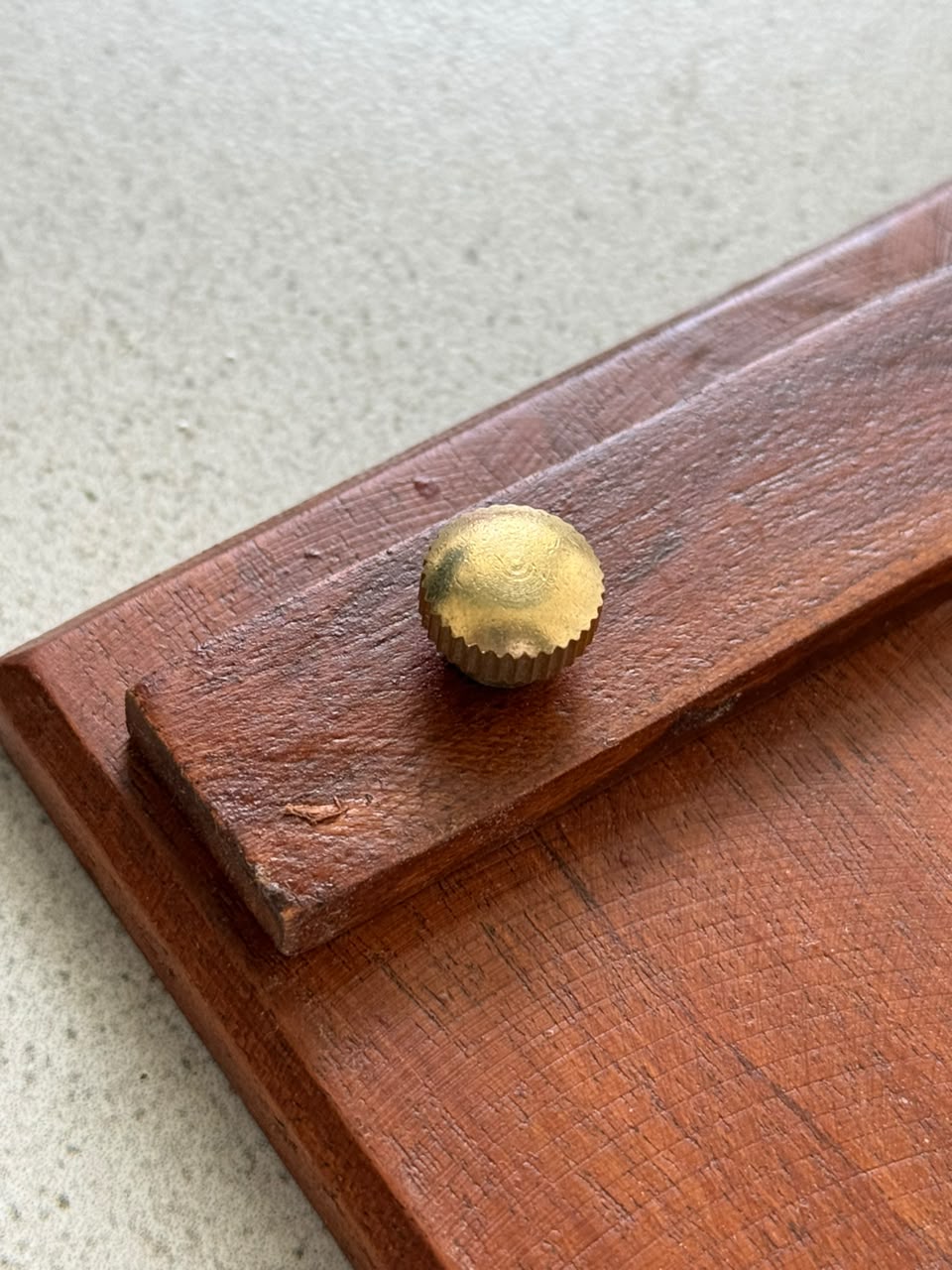 Wooden writing pad