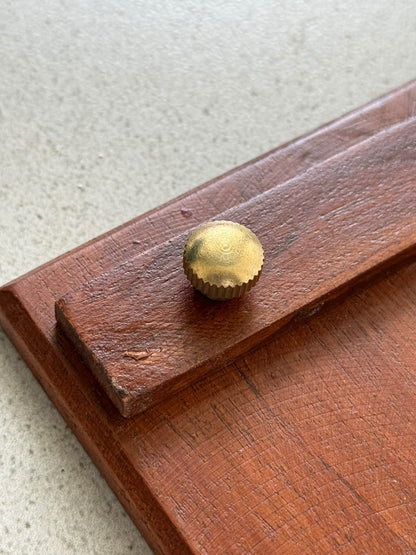 Wooden writing pad